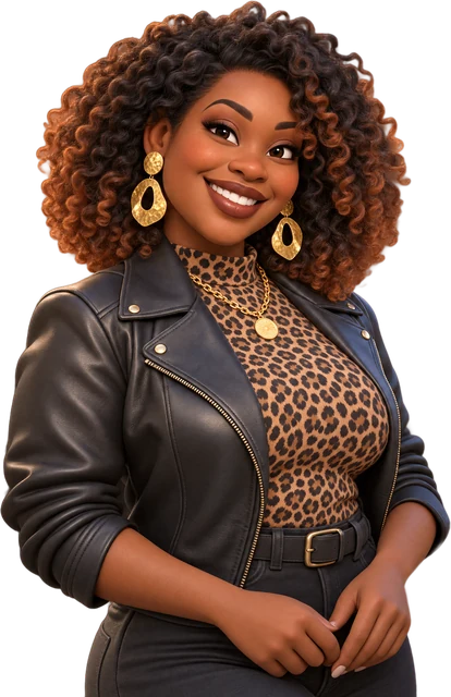 Ketyanne, anfitriã do jogo (ilustração)